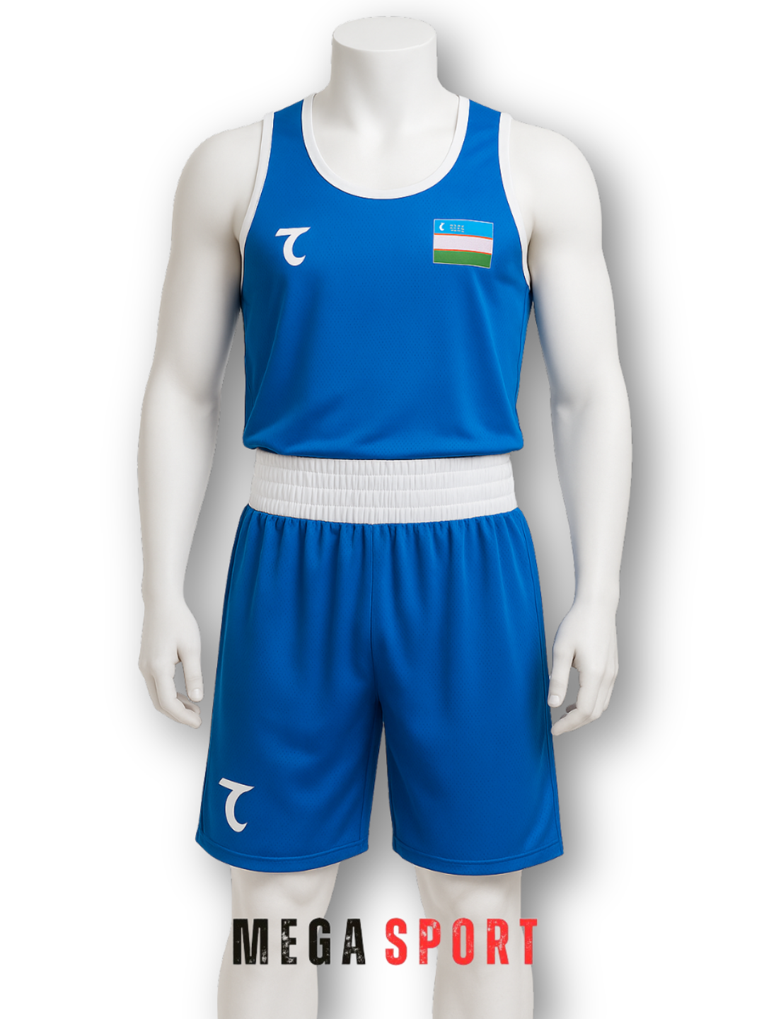 Халат боксёрский , размер 40-42, голубой — фото 1