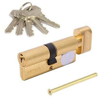 Цилиндровый механизм Apecs SC-70-C-G золото ЦМ с вертушкой