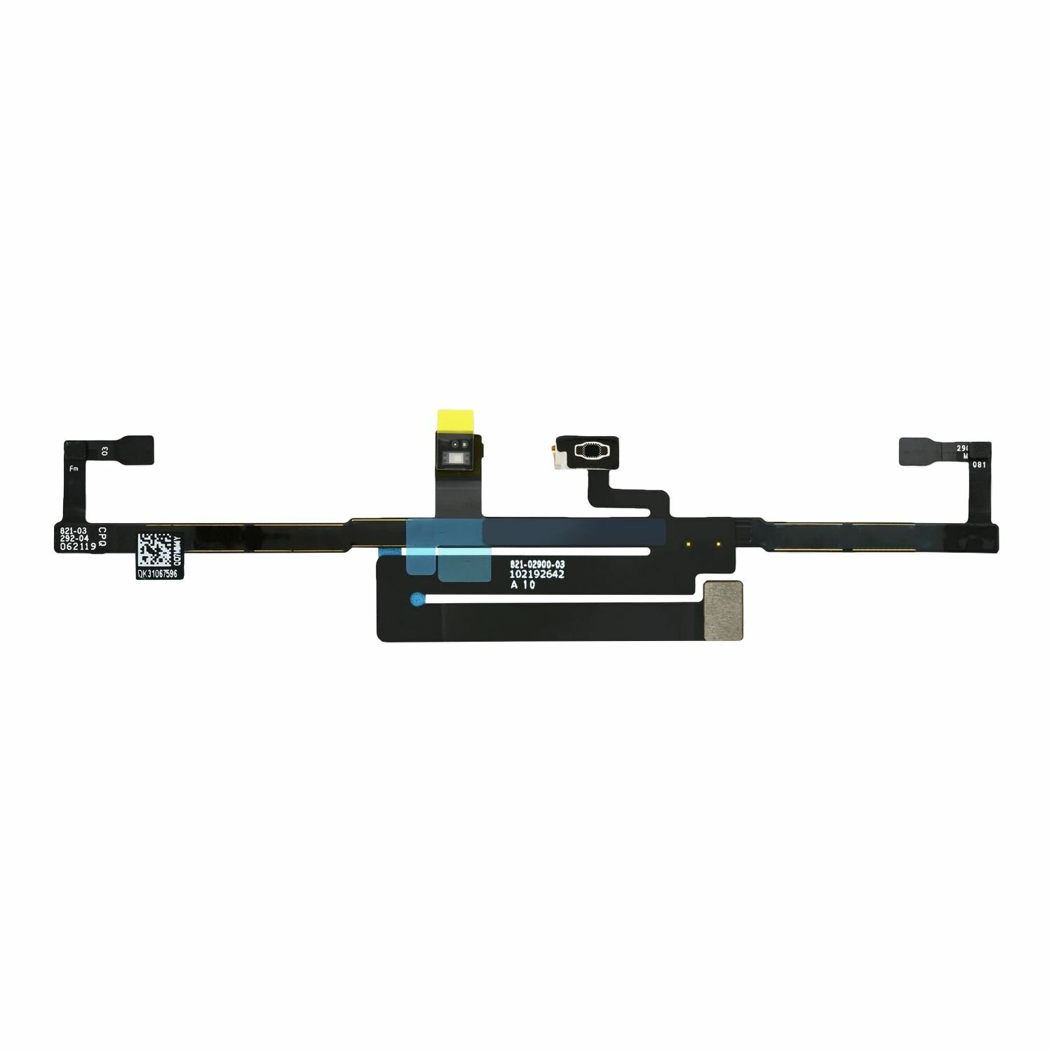 Шлейф с сенсорами (light sensor) и микрофоном iPad Pro 11" (2021) 2 Gen (AASP)