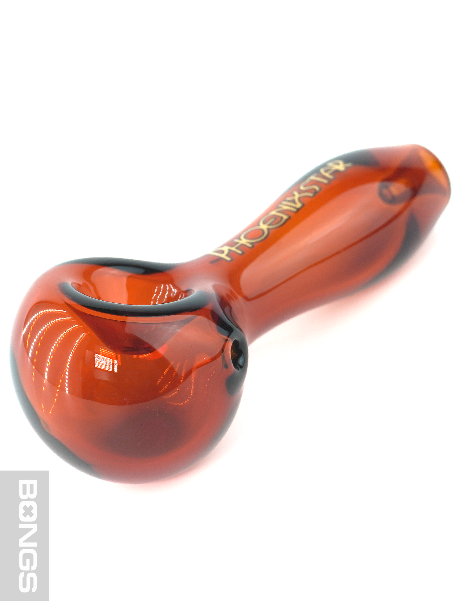 Мундштук PHOENIX STAR Hand Pipe 10СМ боросиликатное стекло с сеточками в коробке