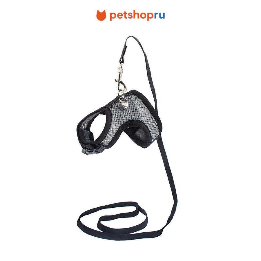 Yami-Yami шлейка+поводок для хорьков/кроликов Пуся №4 (обхв. груди 21-26см)