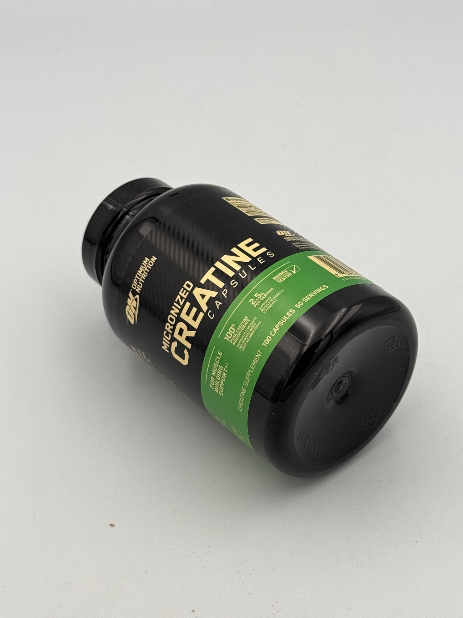 ON Micronized Creatine 100caps, креатин в капсулах 100 капс для мышц — фото 1