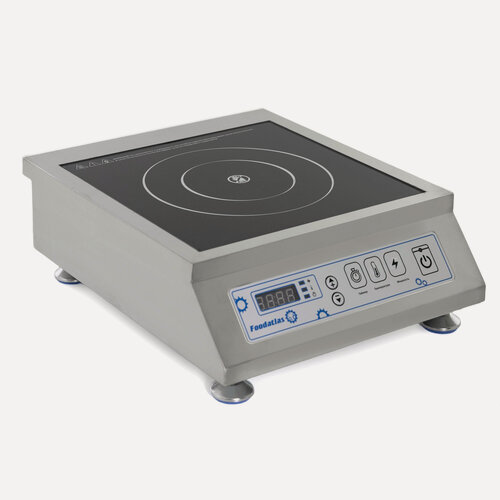 Изображение товара Индукционная плита Foodatlas FA-3500, настольная, защита от перегрева, 3,5 кВт, 1 конфорка