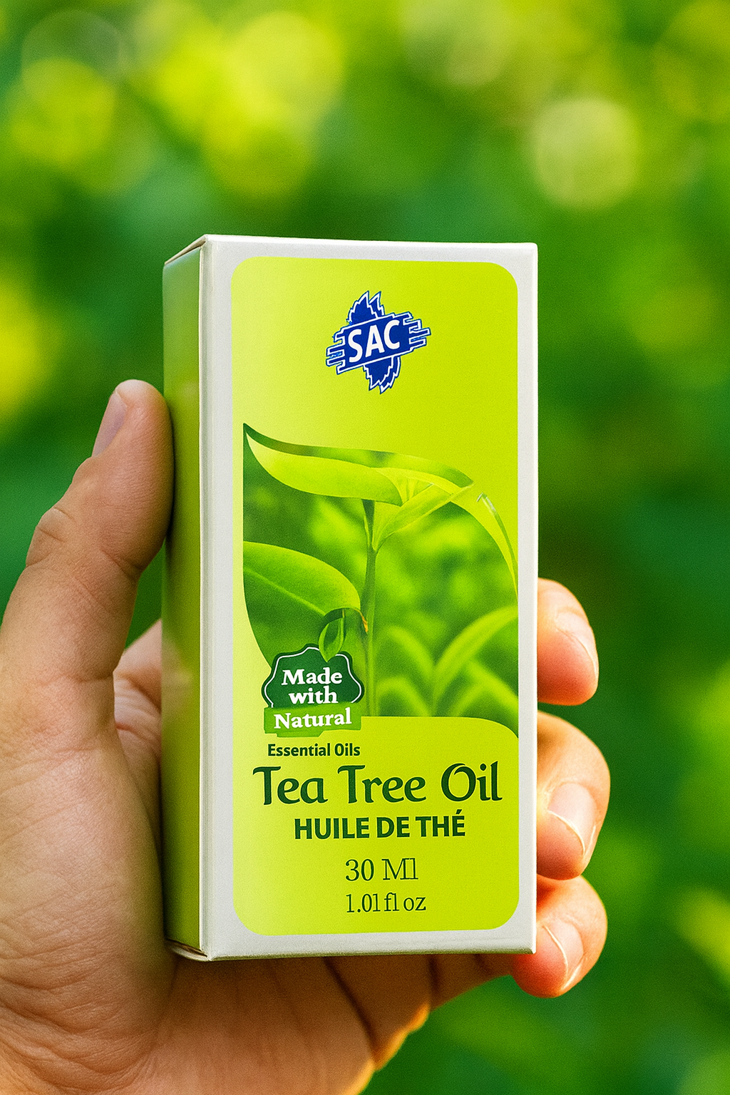 Масло чайного дерева Ilham, 30 мл, для ухода за кожей, сияние лица, выравнивание тона кожи — фото 1