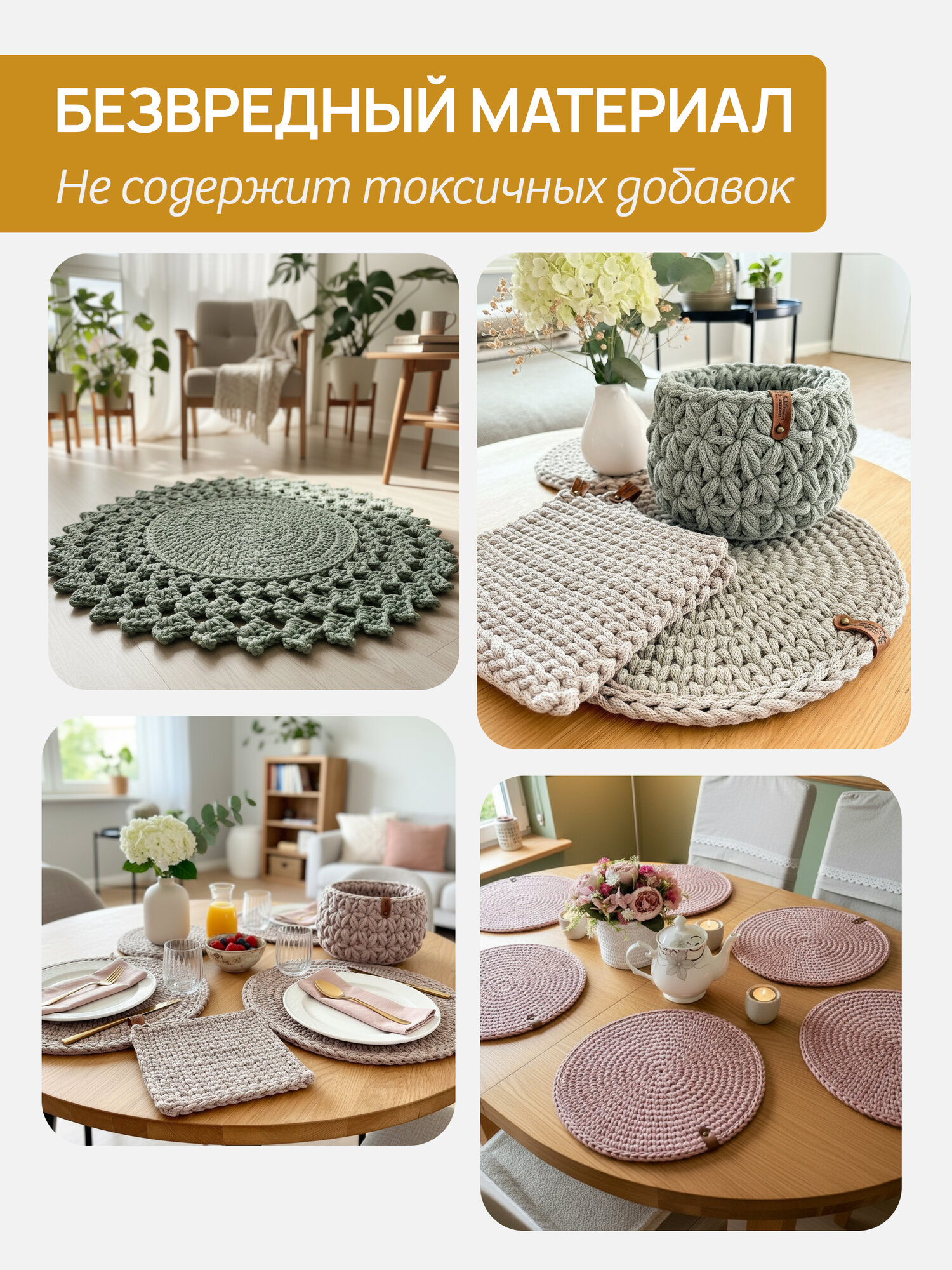 Гамаковый шнур 5мм с сердечником, шнур для шитья 400м антрацит — фото 1