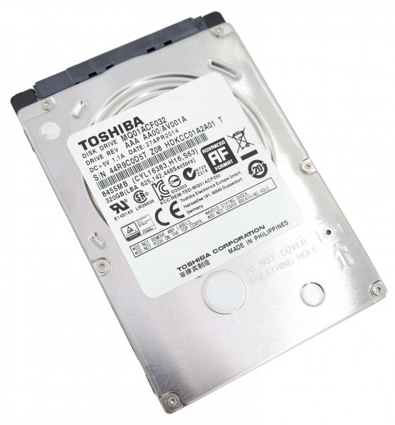 Жесткий диск Toshiba MQ01ACF032 320Gb 7200 SATAIII 25" HDD
