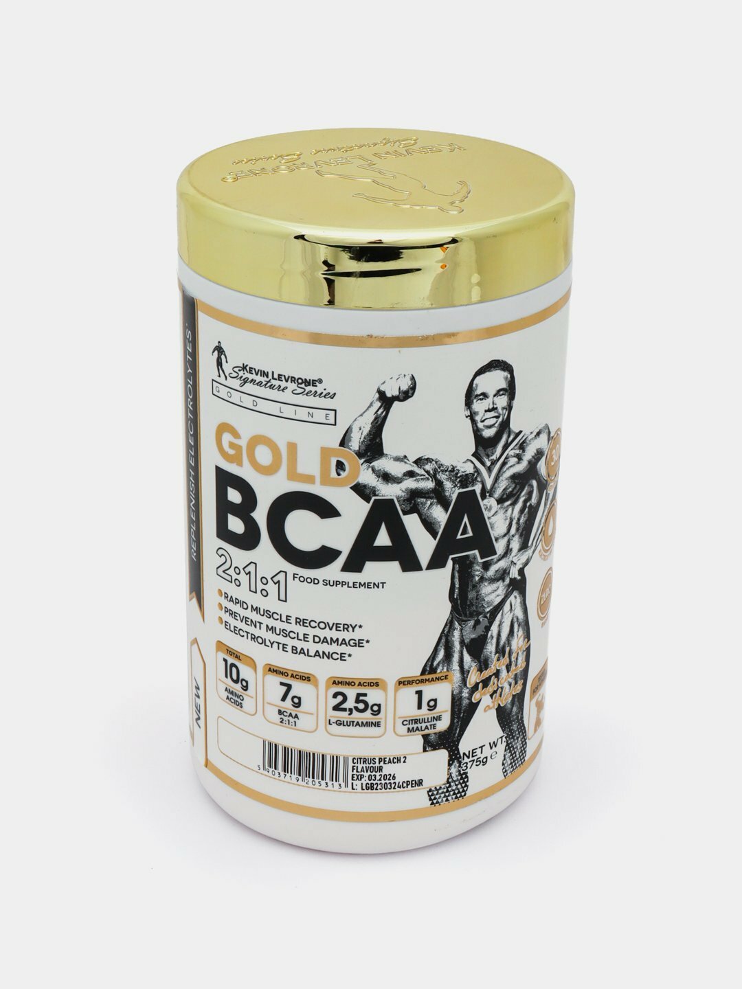 БЦАА Gold BCAA, с глутамином, цитрулином, манго лимон, 30 порций — фото 1