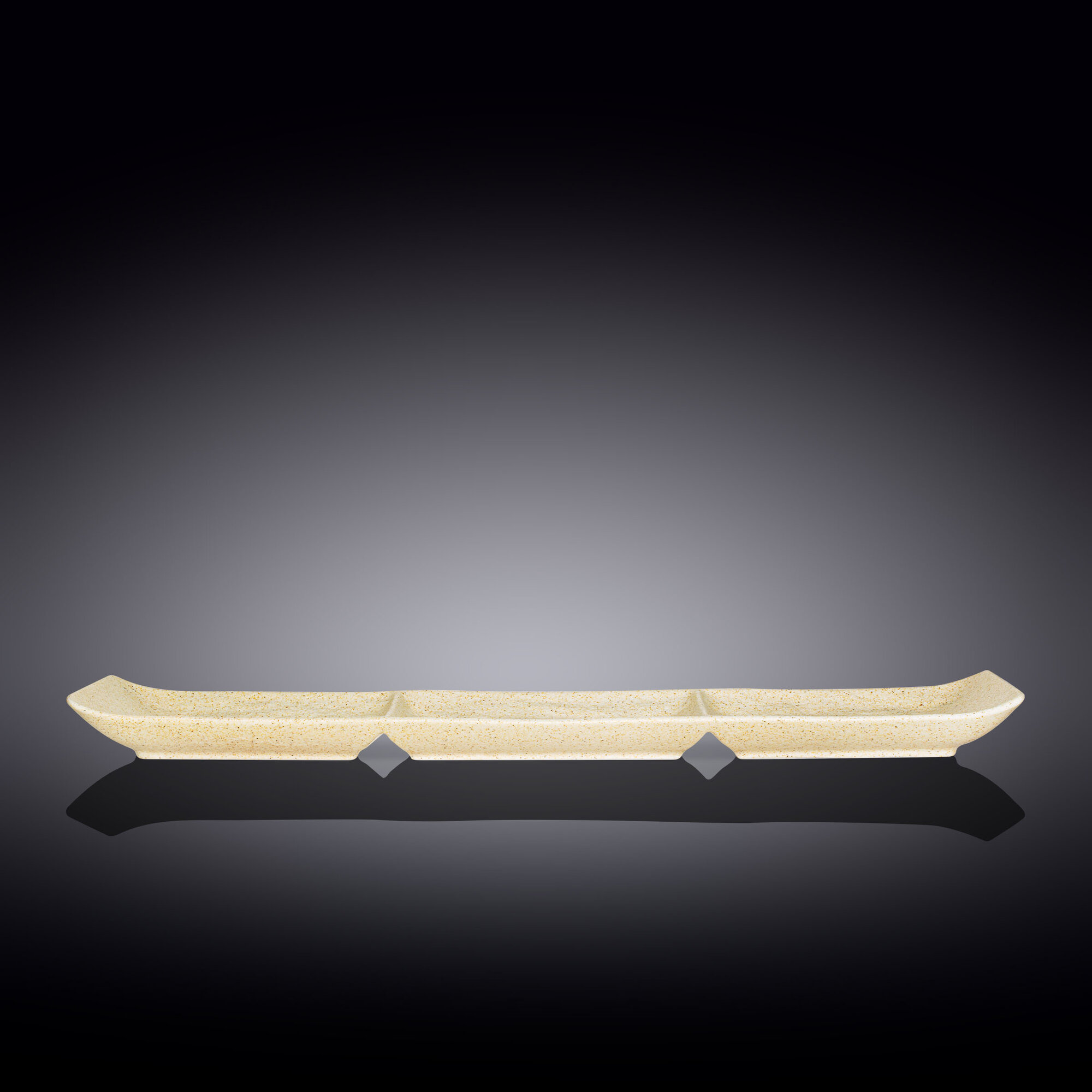 Блюдо 3-х секционное 40,5x13 см WL‑661336/A — фото 1