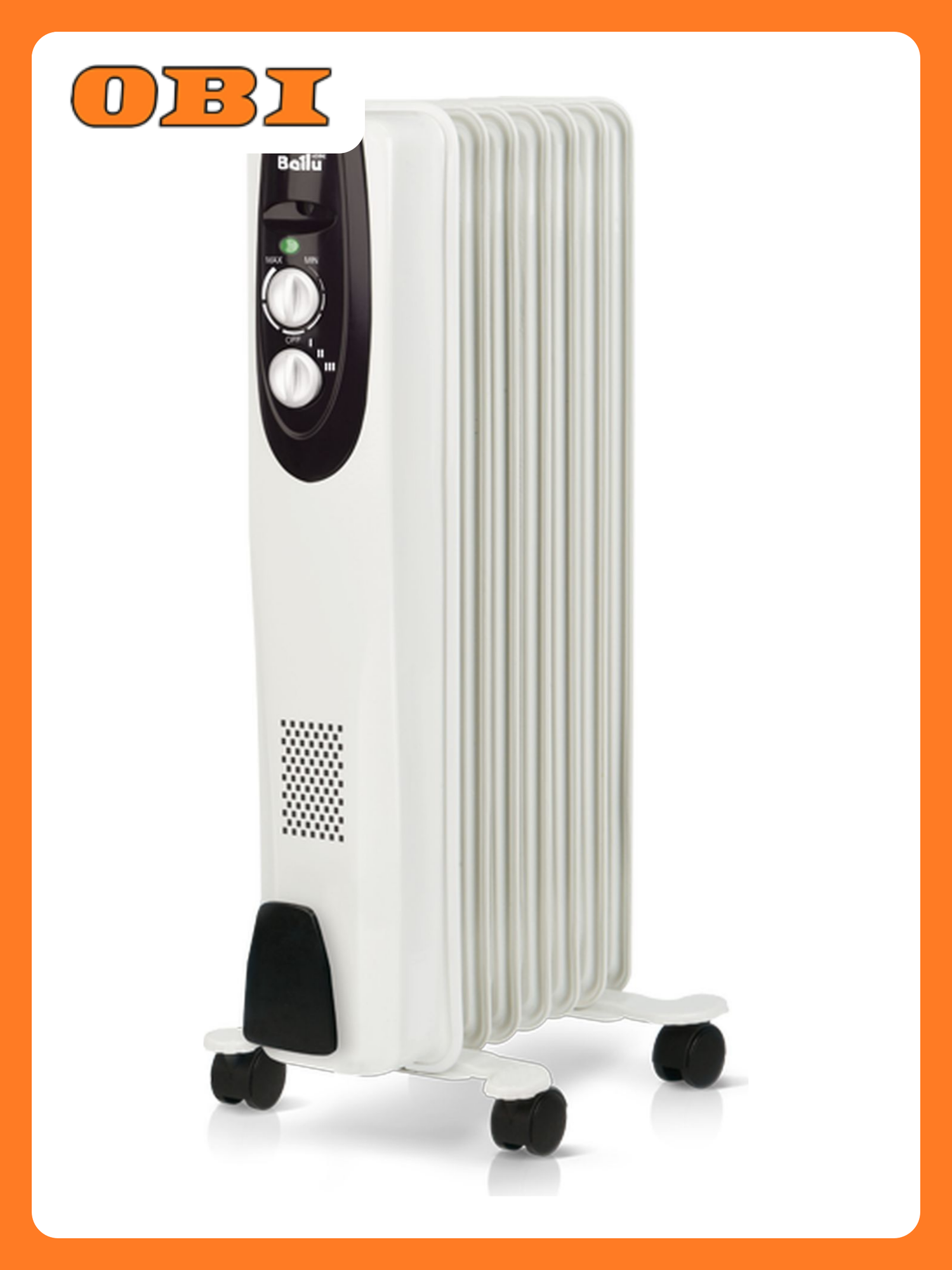 Масляный радиатор Ballu BOH/CL-07WRN 15 кВт