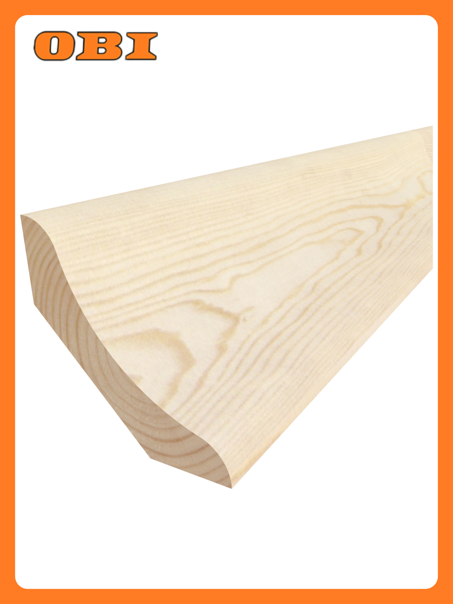 Напольный плинтус Сосна 2400х50х12 мм