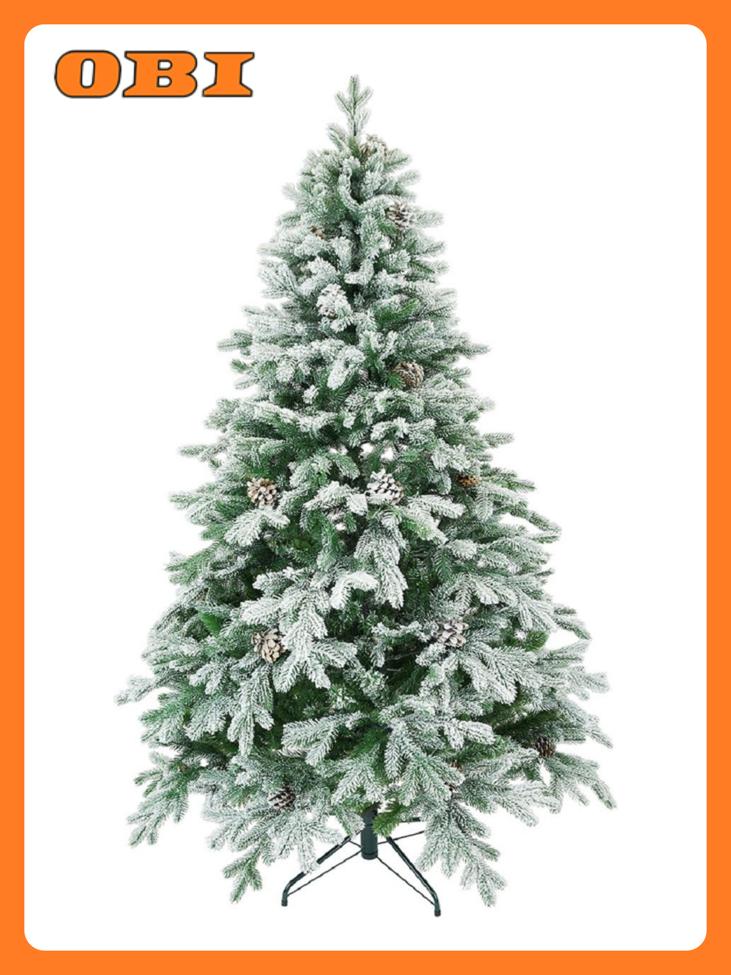 Ель камелия BEATREES заснеженный 180 см