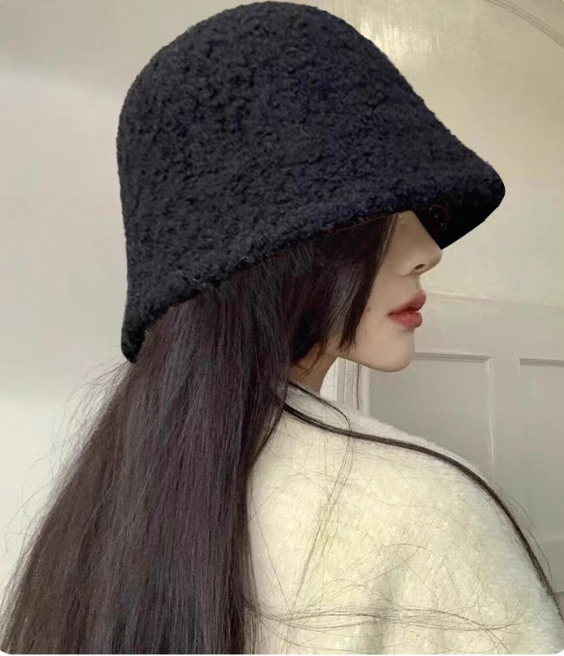 Панама  для женщин, размер 54-59, молочный — фото 1