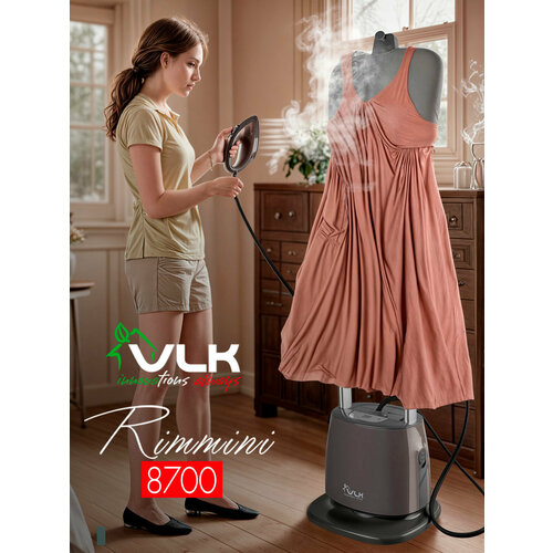 Вертикальный напольный отпариватель VLK Rimmini 8700, 2200 Вт, 40 г/мин — купить, цена, характеристики