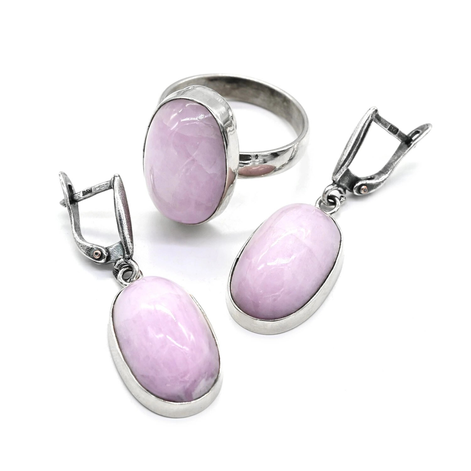 Комплект бижутерии, кунцит