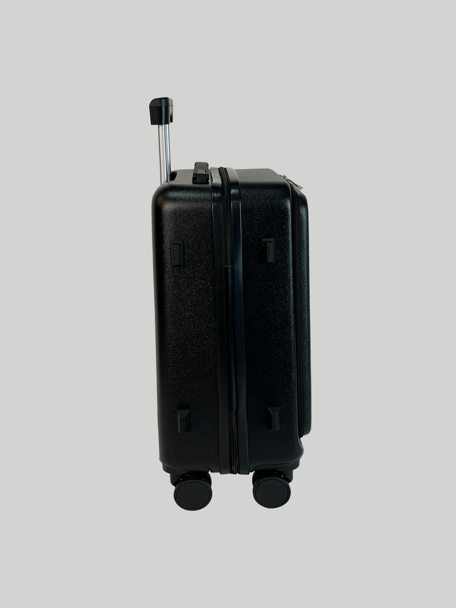 Чемодан , 38 л, черный — фото 1