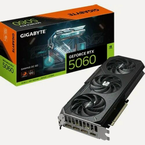 Изображение товара Видеокарта GigaByte NVIDIA GeForce RTX 5060 GV - N5060GAMING OC - 8GD DDR 7