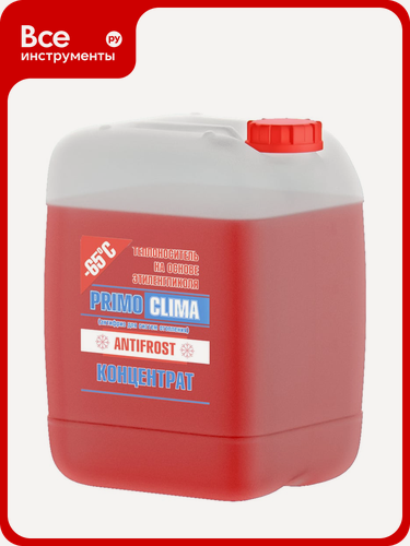 Изображение товара Теплоноситель концентрат Этиленгликоль -65C, 20 кг, канистра Primoclima Antifrost PA-65C 20, защищенная