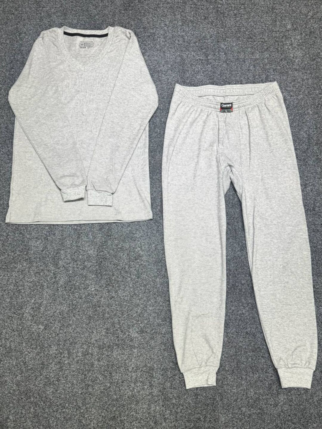 Комплект термобелья Garant L-4XL, размер 50, grey melange — фото 1