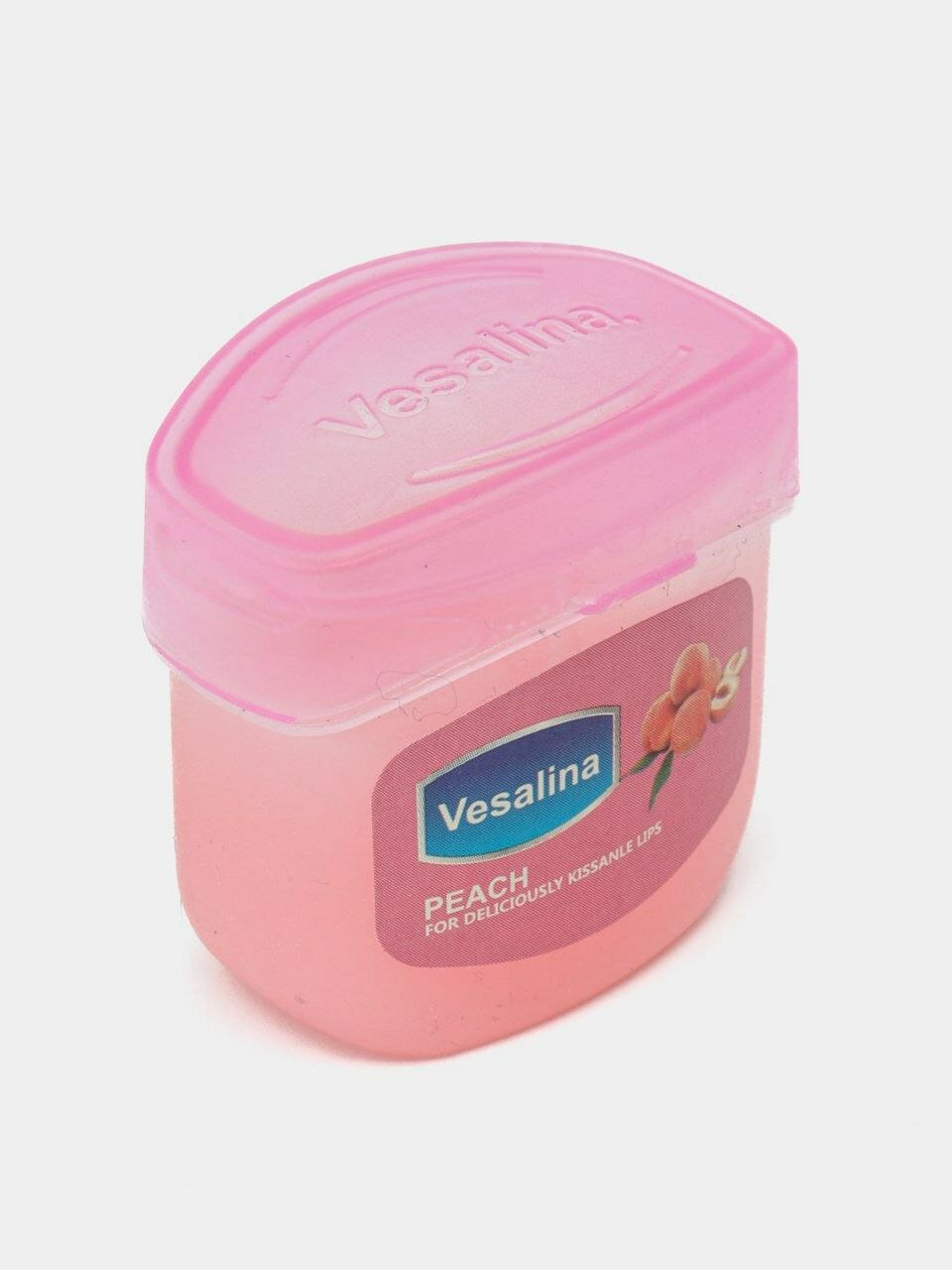 Бальзам-вазелин для губ с ароматом персика Vesalina «Персик», 8 г — фото 1