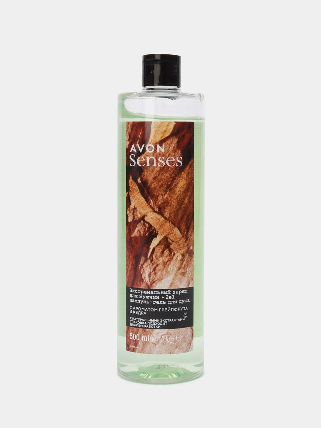 AS шампунь-гель для мужчин, экстремальный заряд, 500 мл Avon