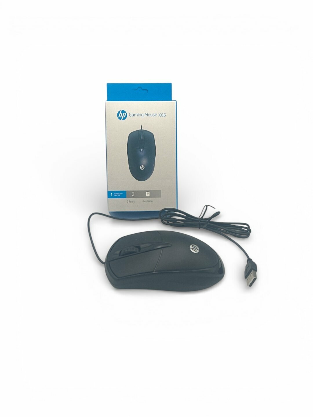 Проводная компьютерная мышь HP X66, M100