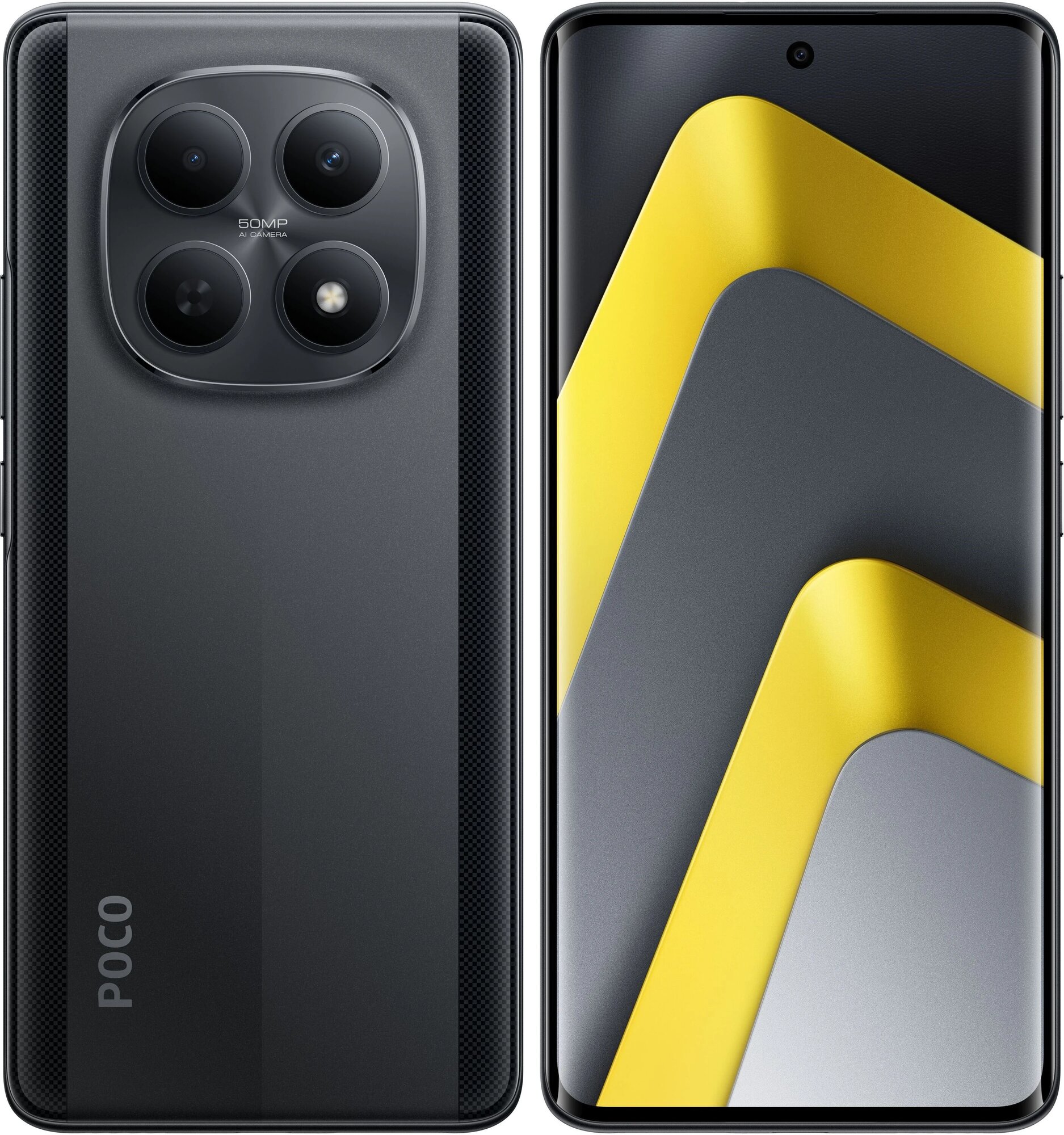 Смартфон POCO M8 Black, 5G/NFC/IPS/6,56', 8ГБ/256ГБ, Android 14