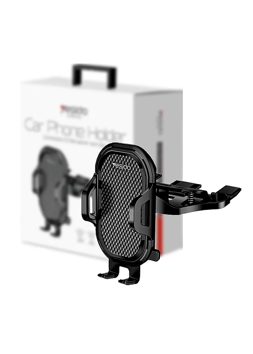 Держатель для телефона Yesido C84, с пружинным зажимом и нескользящей подкладкой