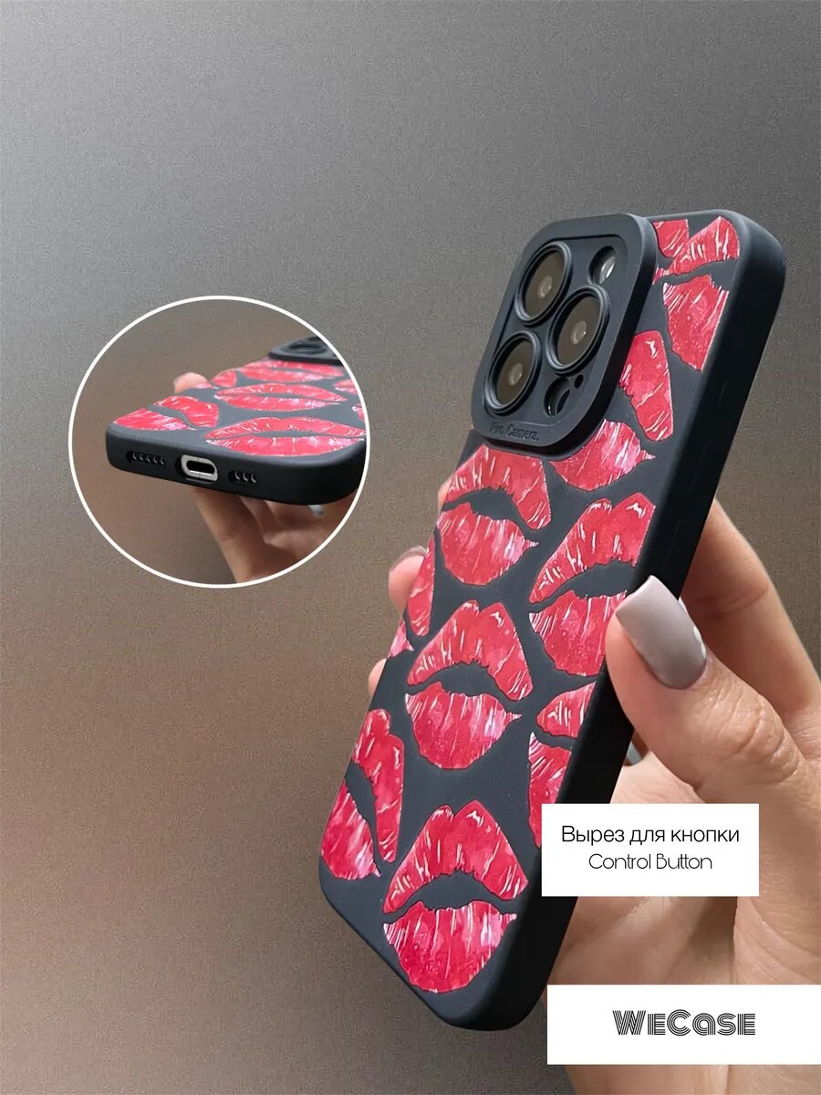 Чехол на iPhone 16 Pro с принтом — фото 1