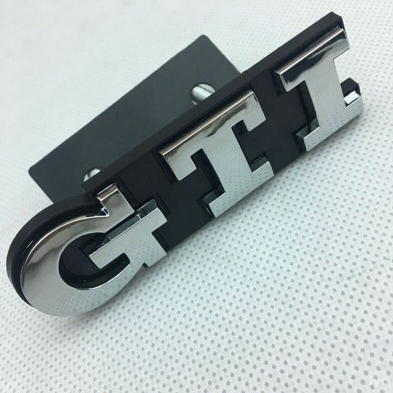 Эксклюзивная металлическая эмблема GTI для декорирования решетки радиатора автомобилей Volkswagen теперь доступна