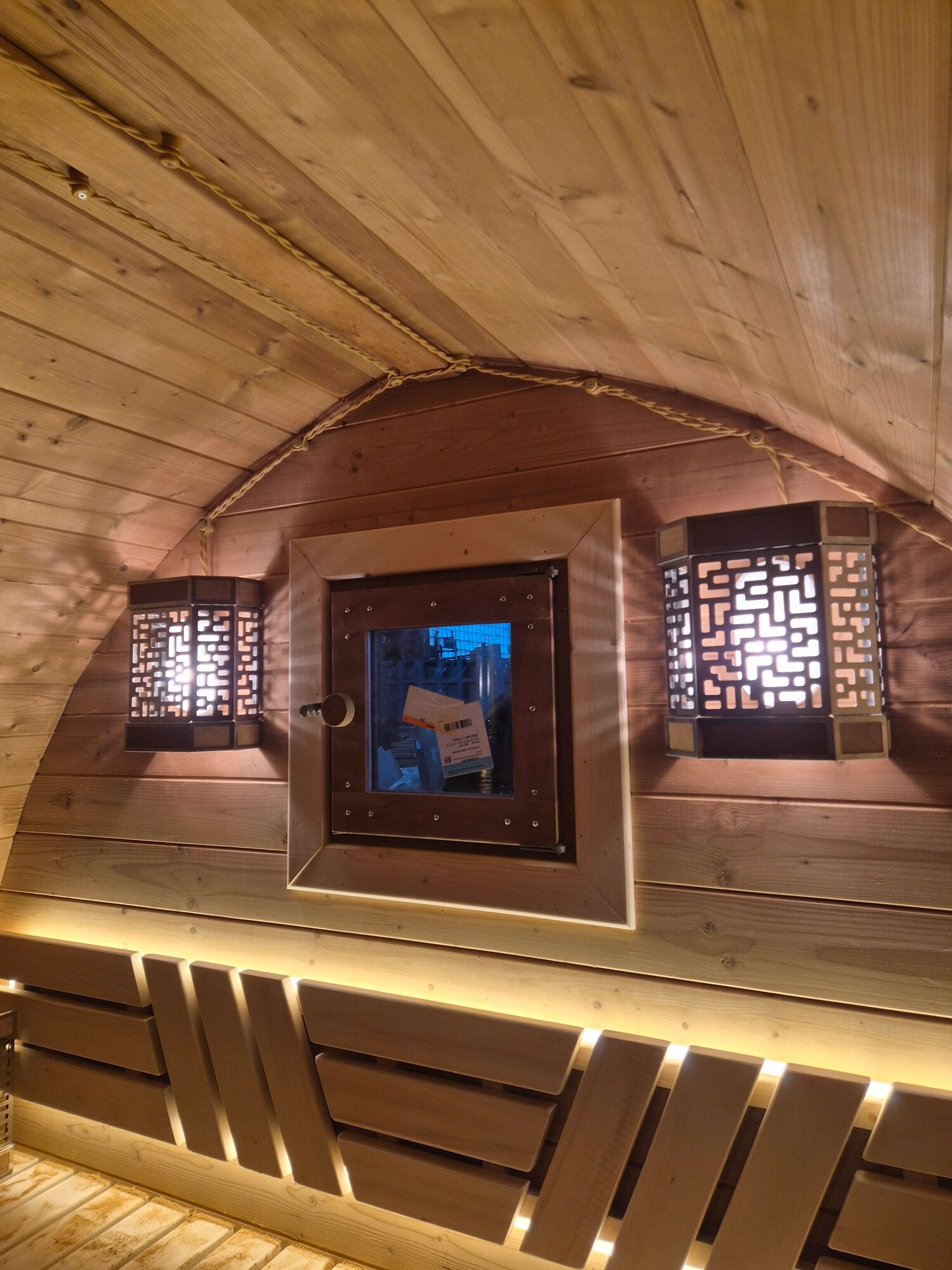 Абажур для бани стеновой Тетрис 1шт модель 222 — фото 1