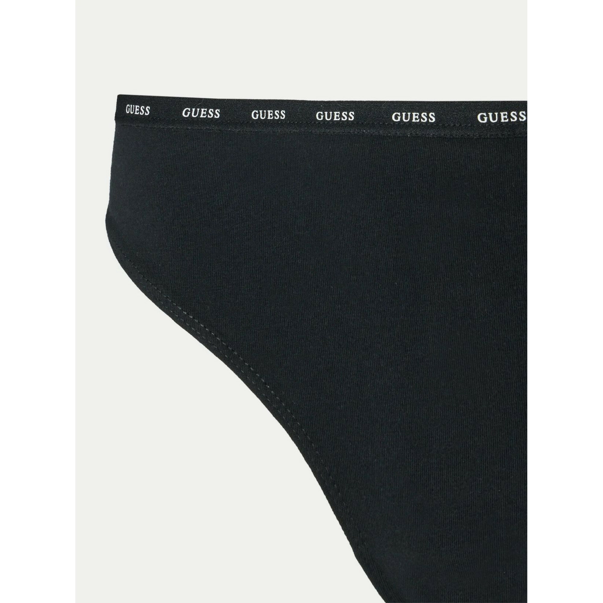 Трусы GUESS для женщин, комплект из 3 шт., размер XS, черный — фото 1