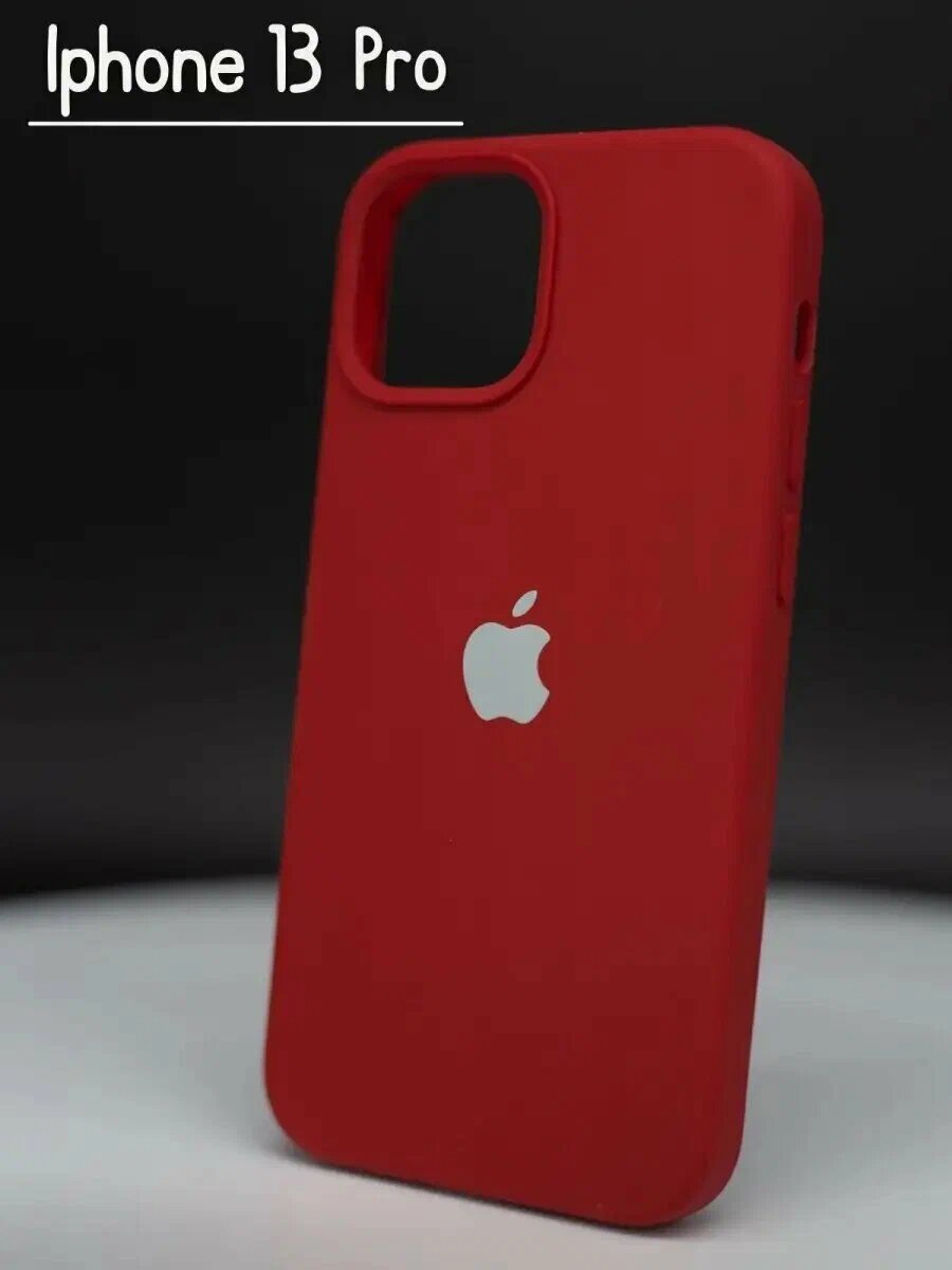 Тонкий и мягкий силиконовый чехол для iPhone 13 Pro с логотипом и 25 цветами