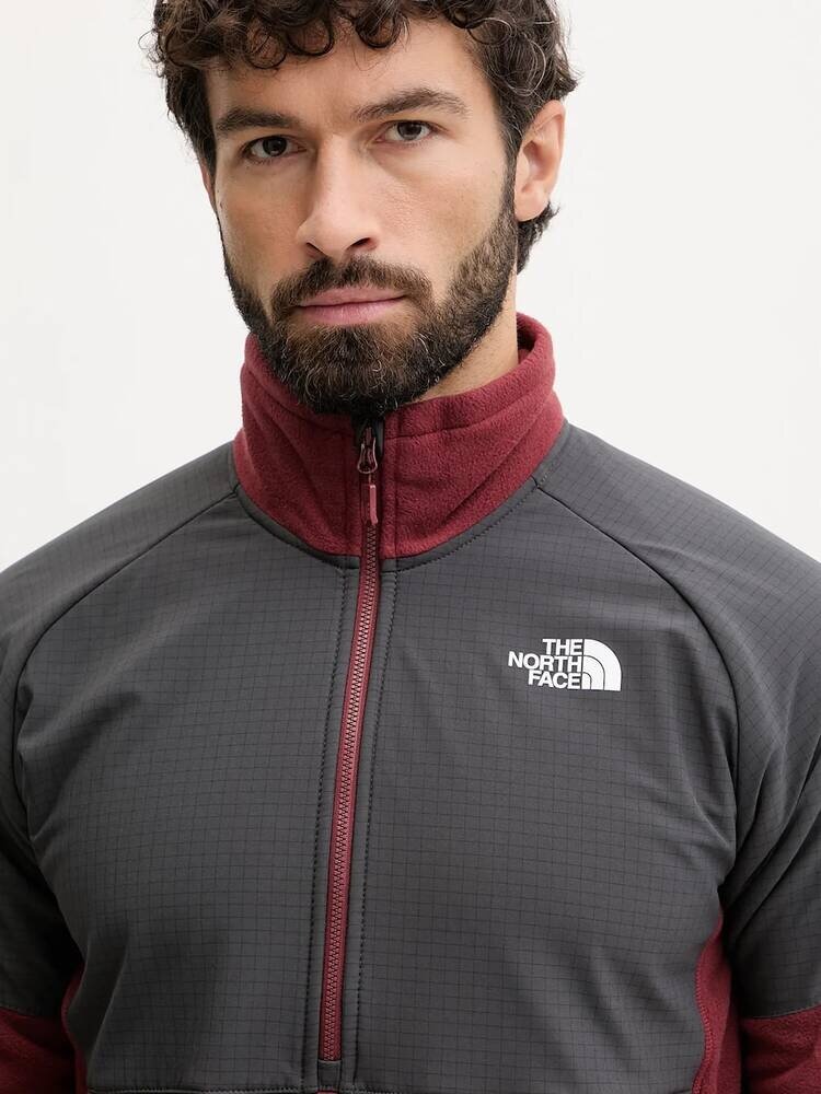 Толстовка спортивная The North Face, размер L, , бордовый — фото 1