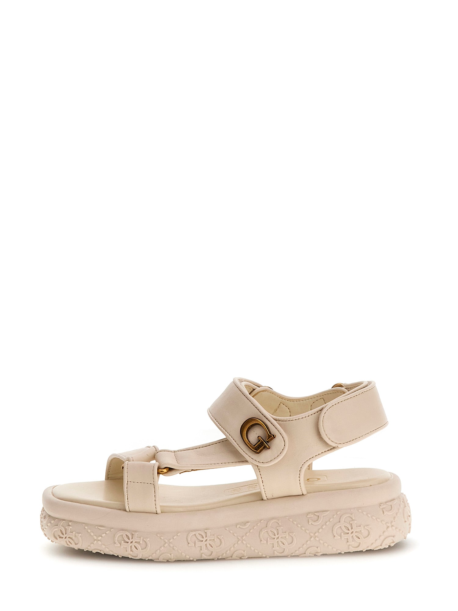 Сандалии GUESS, размер 39, кремовый