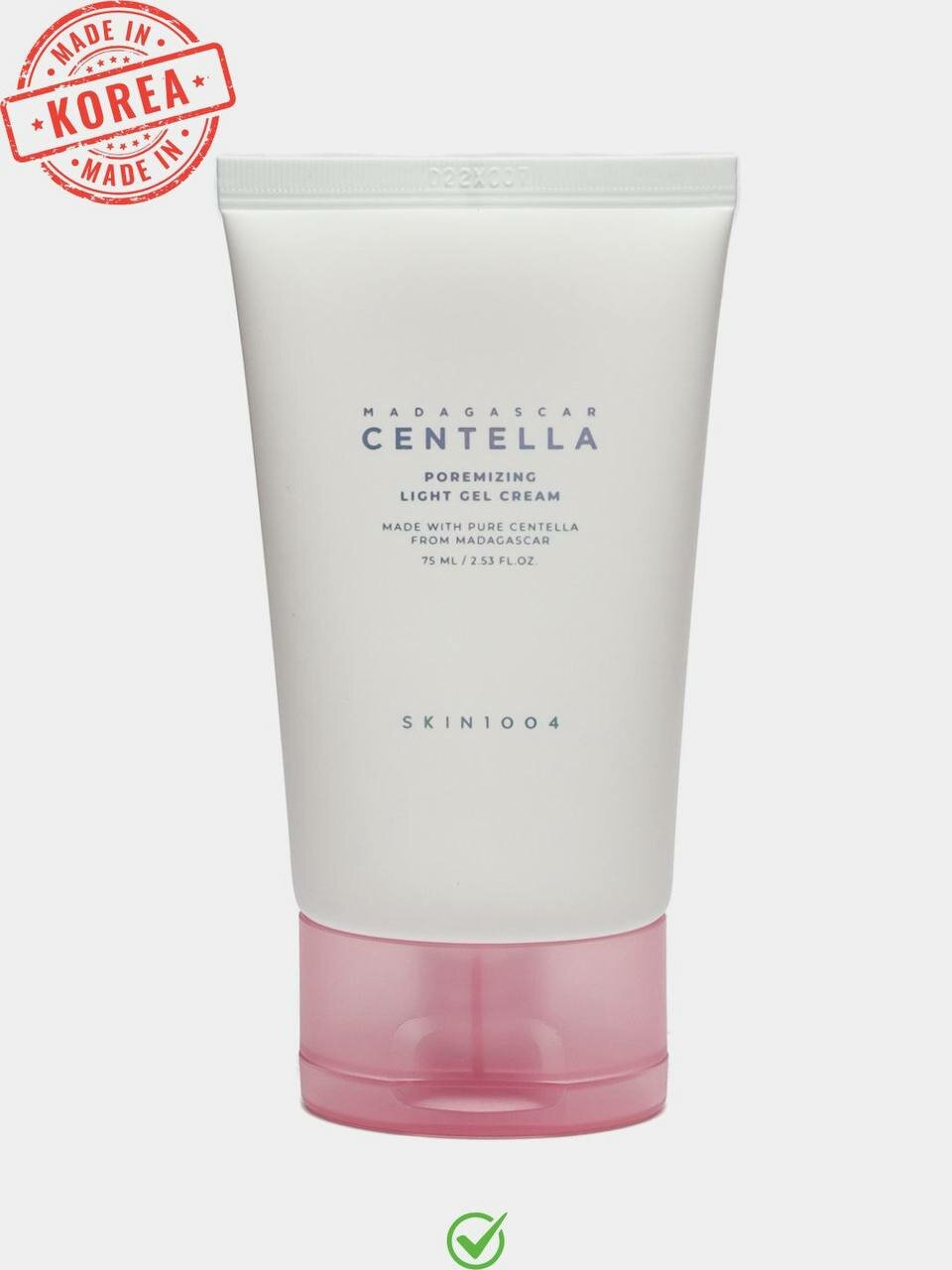 SKIN1004 Лёгкий гель-крем для сужения пор Madagascar Centella Poremizing Light, 75 мл