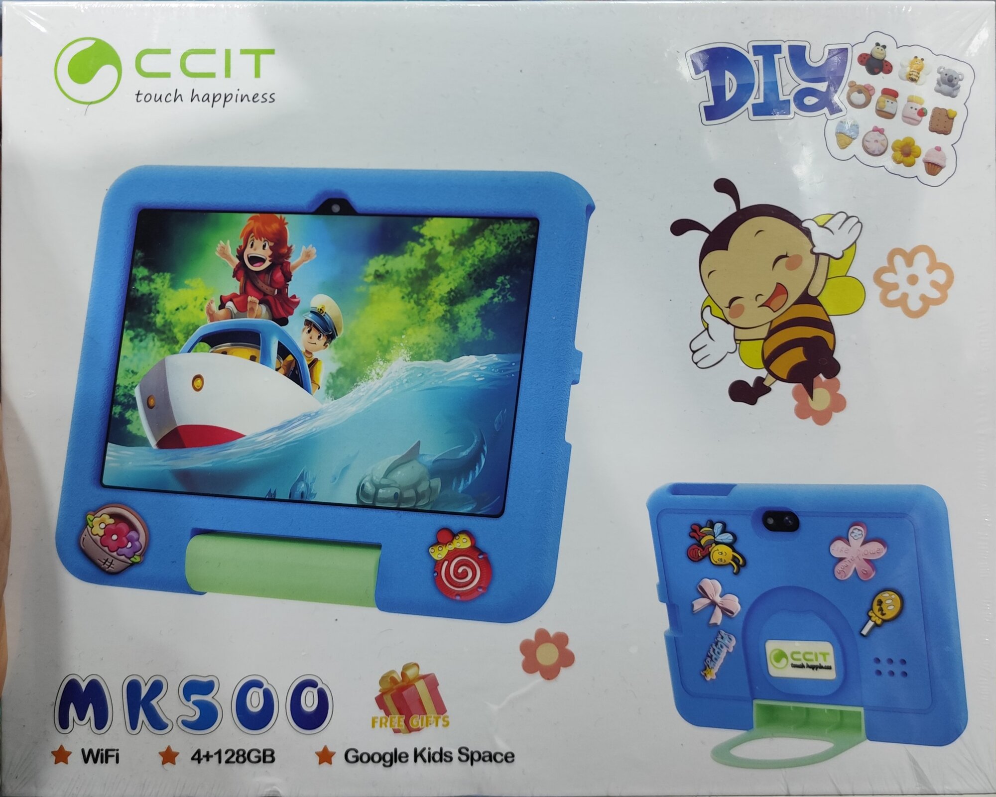Детский умный планшет CCIT MK500 Pro 4/128 ГБ, 7" wi-fi — обучение и развлечения в одном. Для мальчиков.