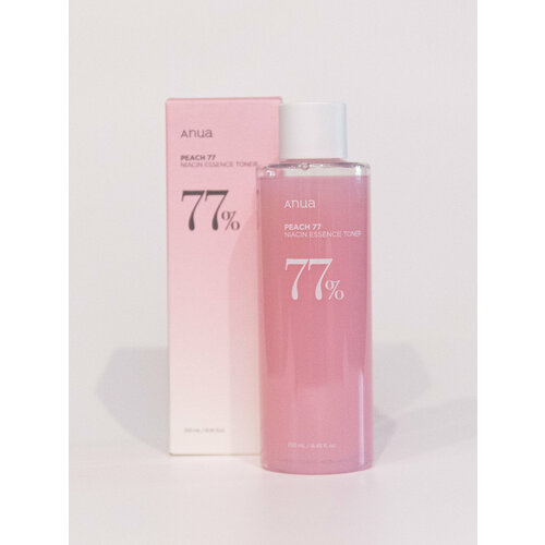 фото Anua тонер-эссенция с персиком и ниацинамидом для сияния кожи peach 77 niacin essence toner, 250 мл
