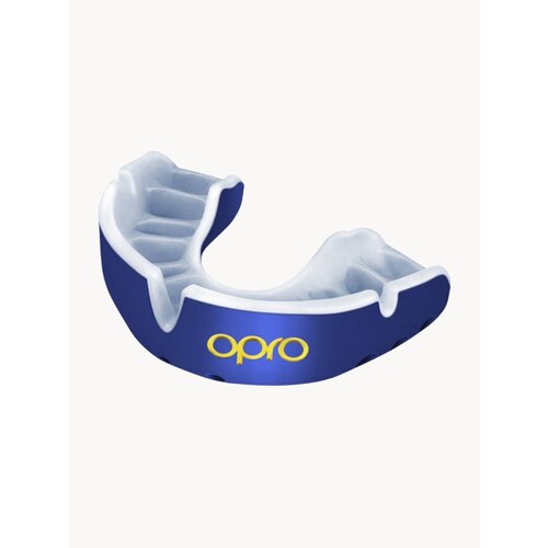 Боксерская капа Opro Gold Level Blue оригинал из Великобритании