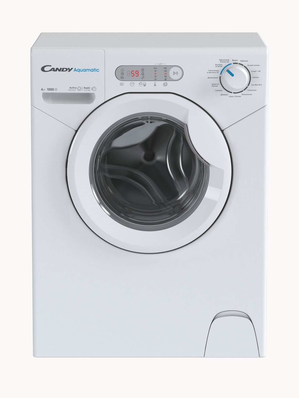 Стиральная машина Candy Aquamatic Evo AQUE 1043D-07 автомат 4 кг, белый