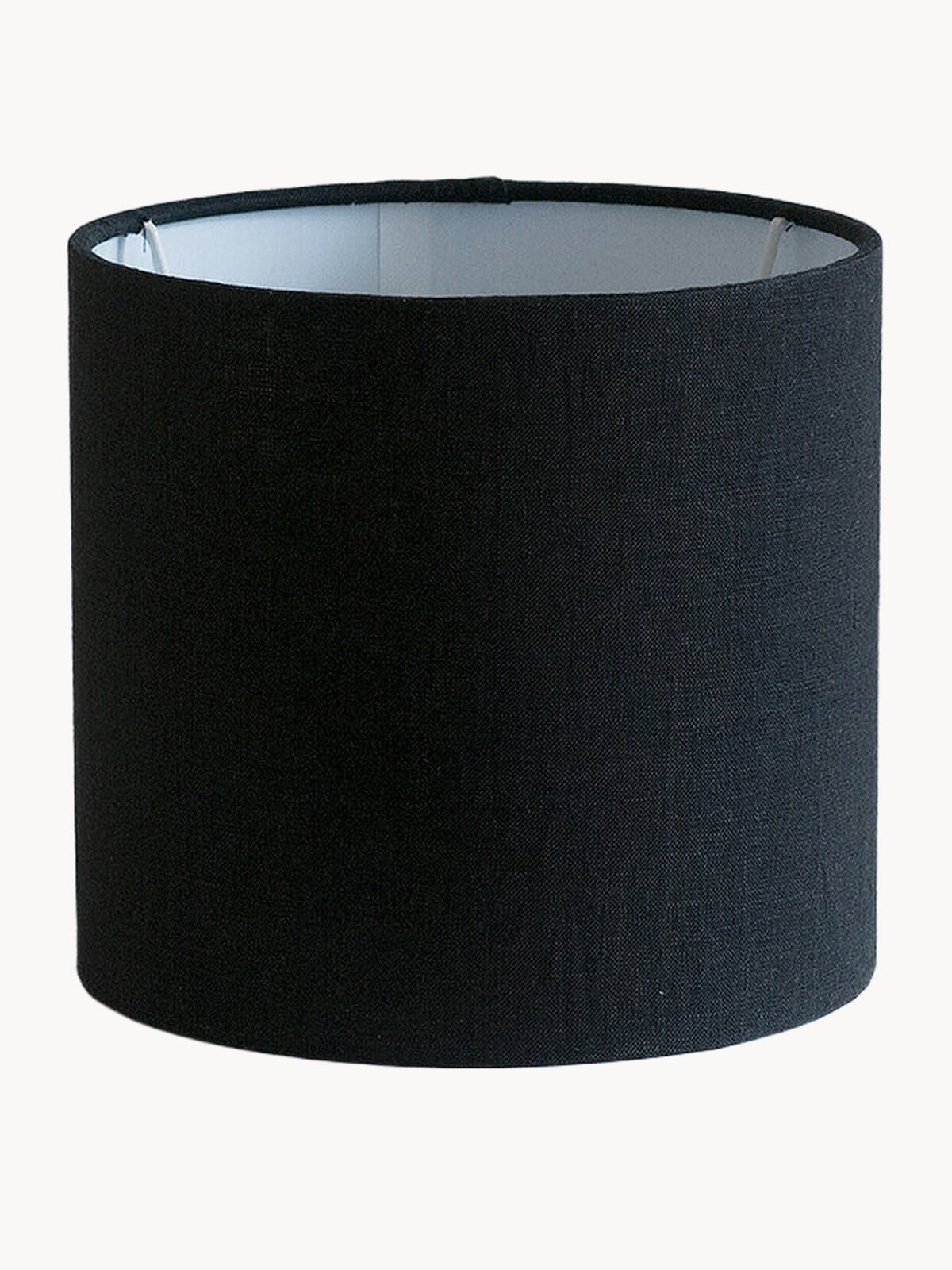 Абажур HIll & Mill, черный, ручной работы, для настольных ламп