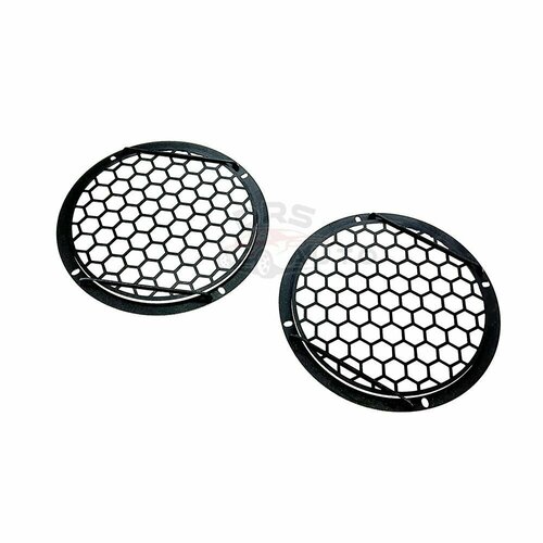 Защитные сетки грили 20 см динамики сталь 15 мм чёрные 2 шт 1141₽