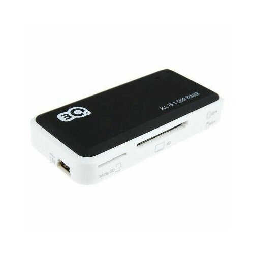 Устройство чтениязаписи карт памяти карт-ридер 3Q CRM015-H 650₽