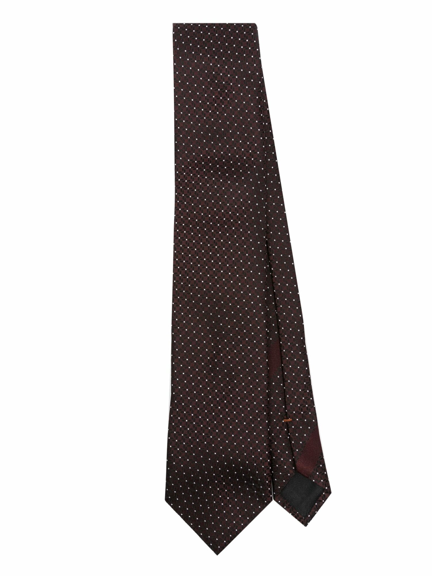 Zegna - галстук в горошек - Mужской - Один размер - Красный
