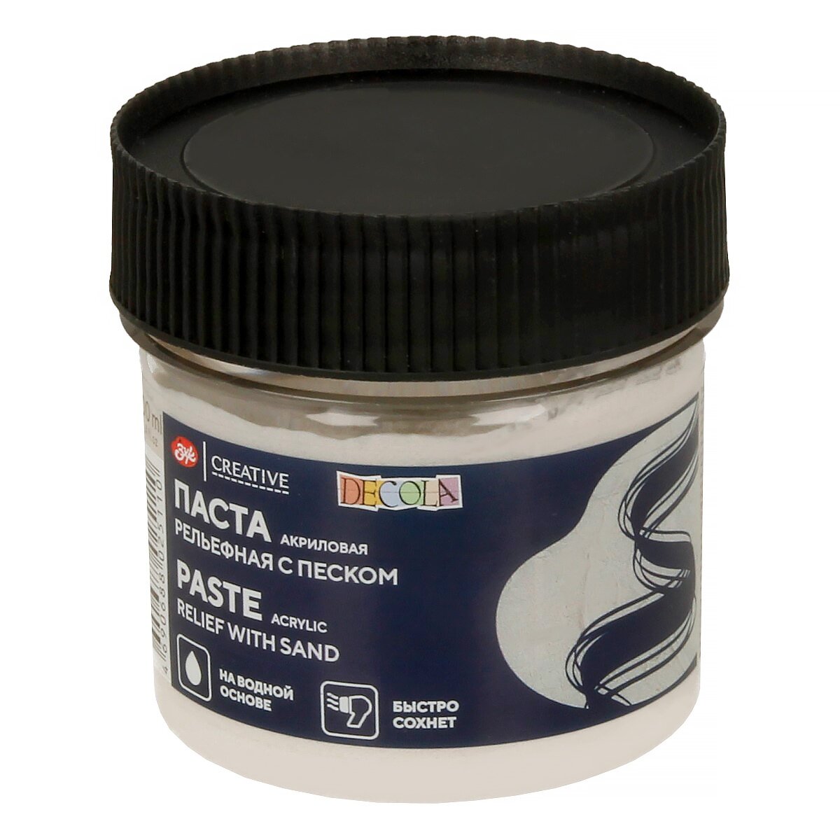 Паста акриловая Decola 100 мл рельефная с песком (5827977)