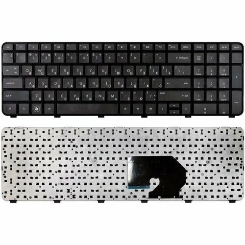 Клавиатура для ноутбука Amperin HP Pavilion DV7-6000 черная 950₽