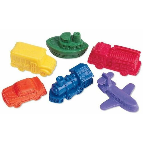 Развивающие фигурки Learning Resources Транспорт игровой набор из 6 фигурок счетный материал 580₽