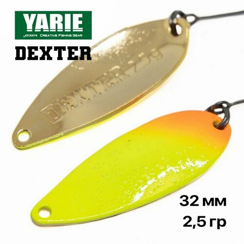 Блесна форелевая колеюлящаяся Yarie Dexter 2,5 гр. #BS-3 First Lemon, 1 шт/уп