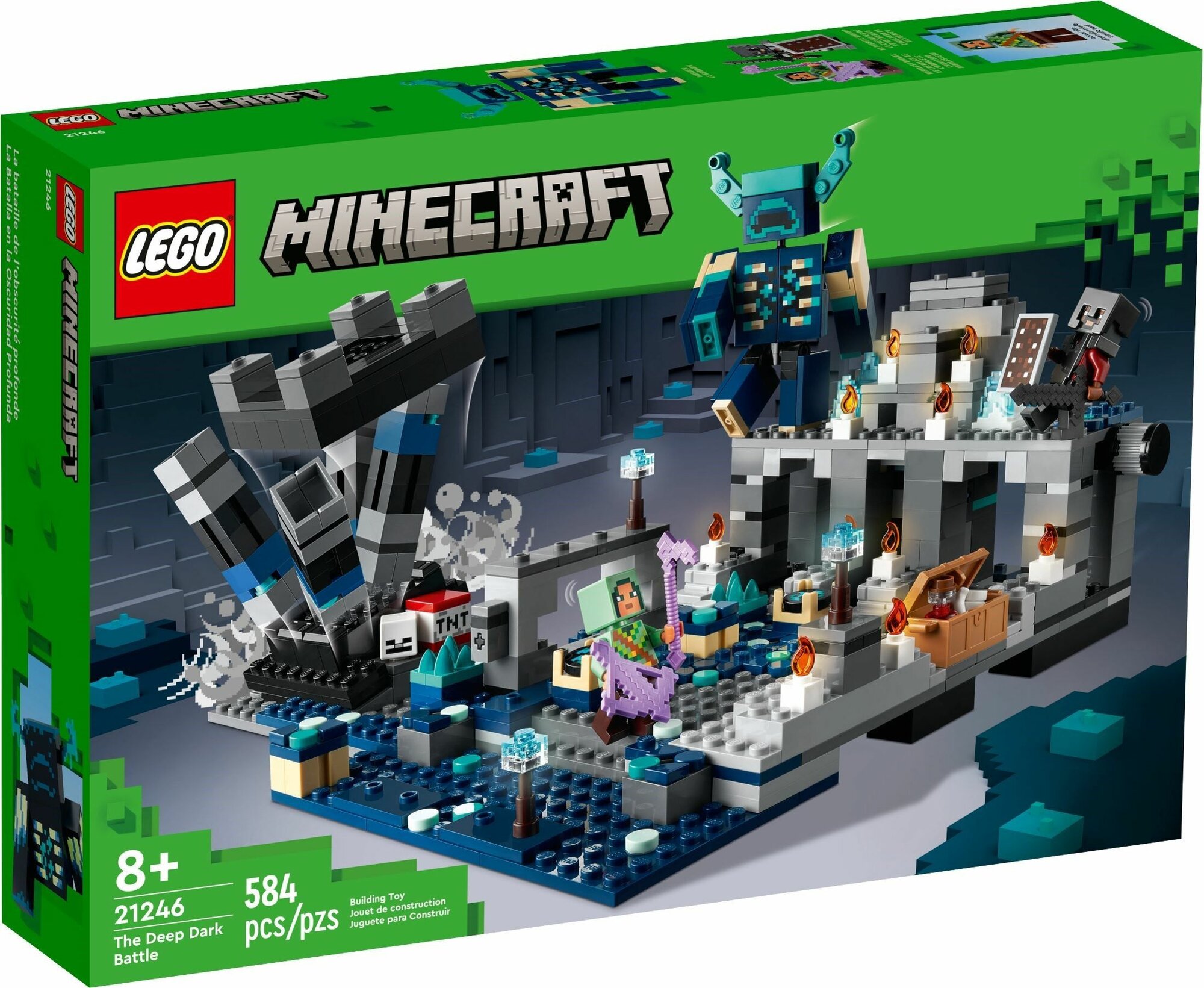 LEGO Minecraft 21246 Битва в глубинной тьме