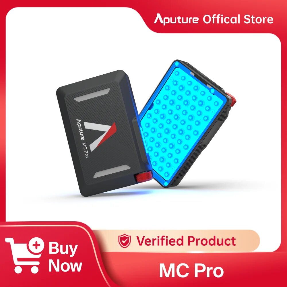 Aputure MC Pro RGBWW светодиодный светильник для видеосъемки, MC Pro