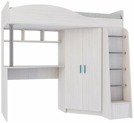 Кровать-чердак Астрид-мебель "Каприз-2", для детей, длина 184см, ширина 110,2см